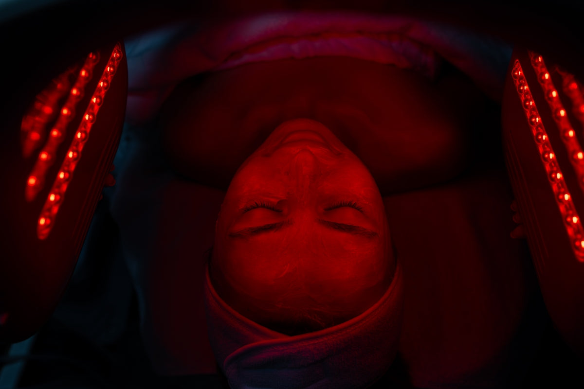Women undergoing red light therapy at spa wondering, “Is all red light therapy the same_”