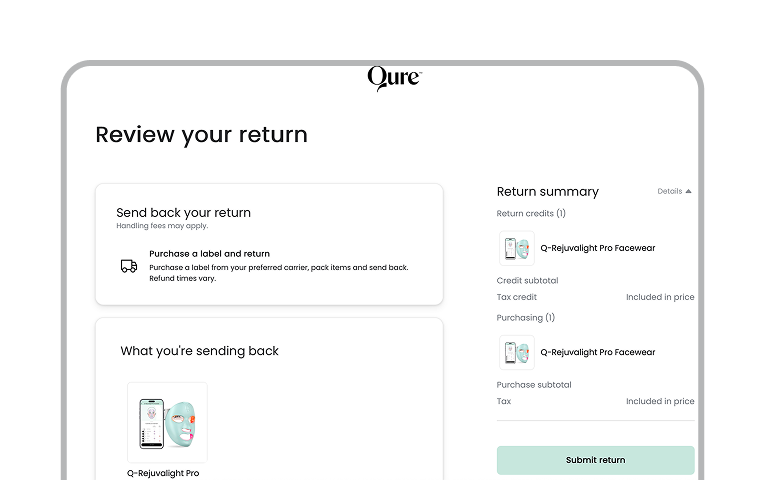 Q-Rejuvalight Pro Facewear
