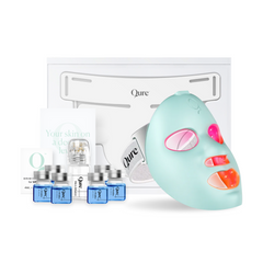 Qure Fade Firm Pro LED mask skincare set