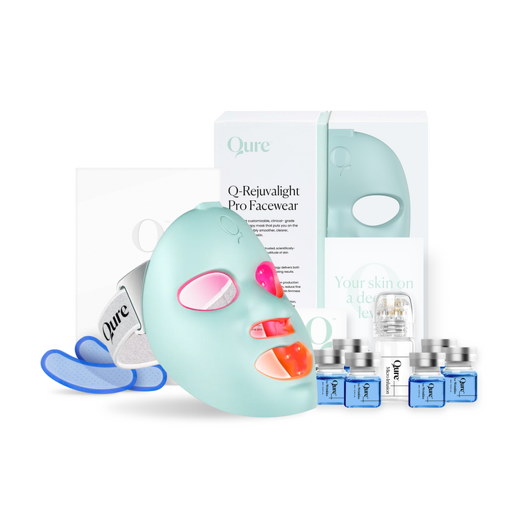 Qure Line Refine Pro Facewear and skincare products