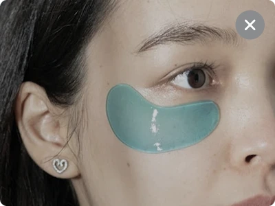 Woman wearing alternative eye patch