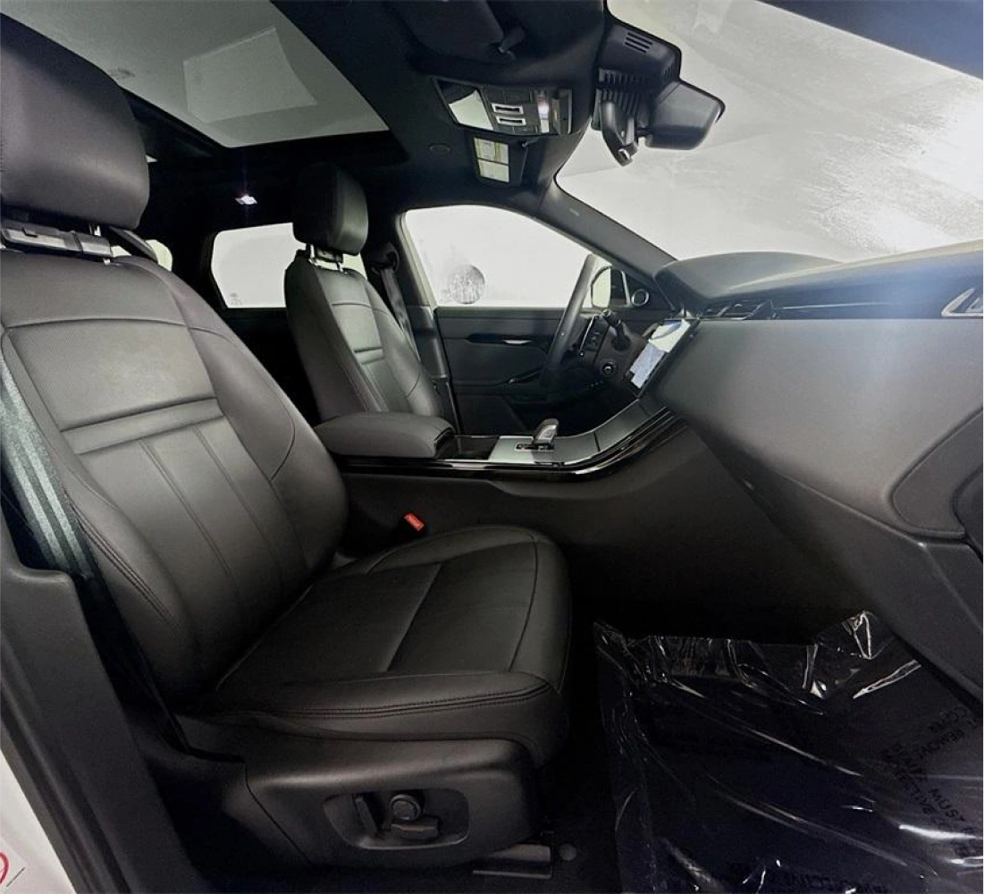Interior view of luxury car, slide 8