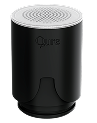 Black portable speaker