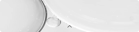 Retinol serum abstract with bubbles.